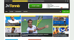 Desktop Screenshot of 24tennis.com